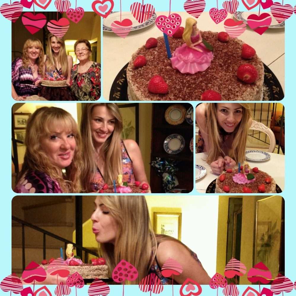 Inessa Vinessa birthday party cake