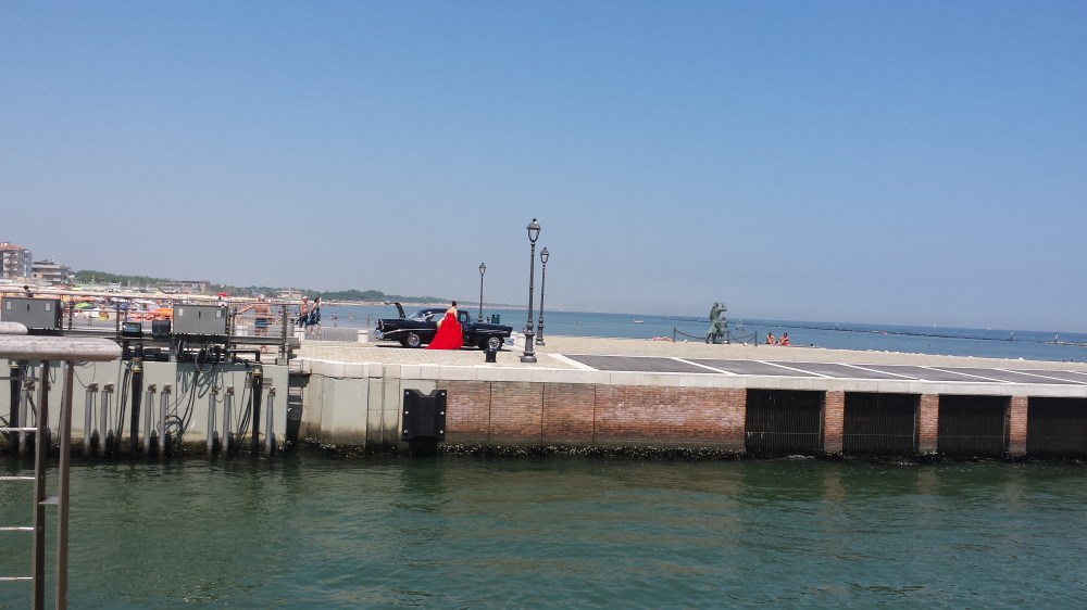 .. and then the bride runaway..