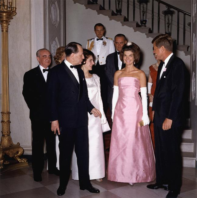oscar de la renta for jackie kennedy
