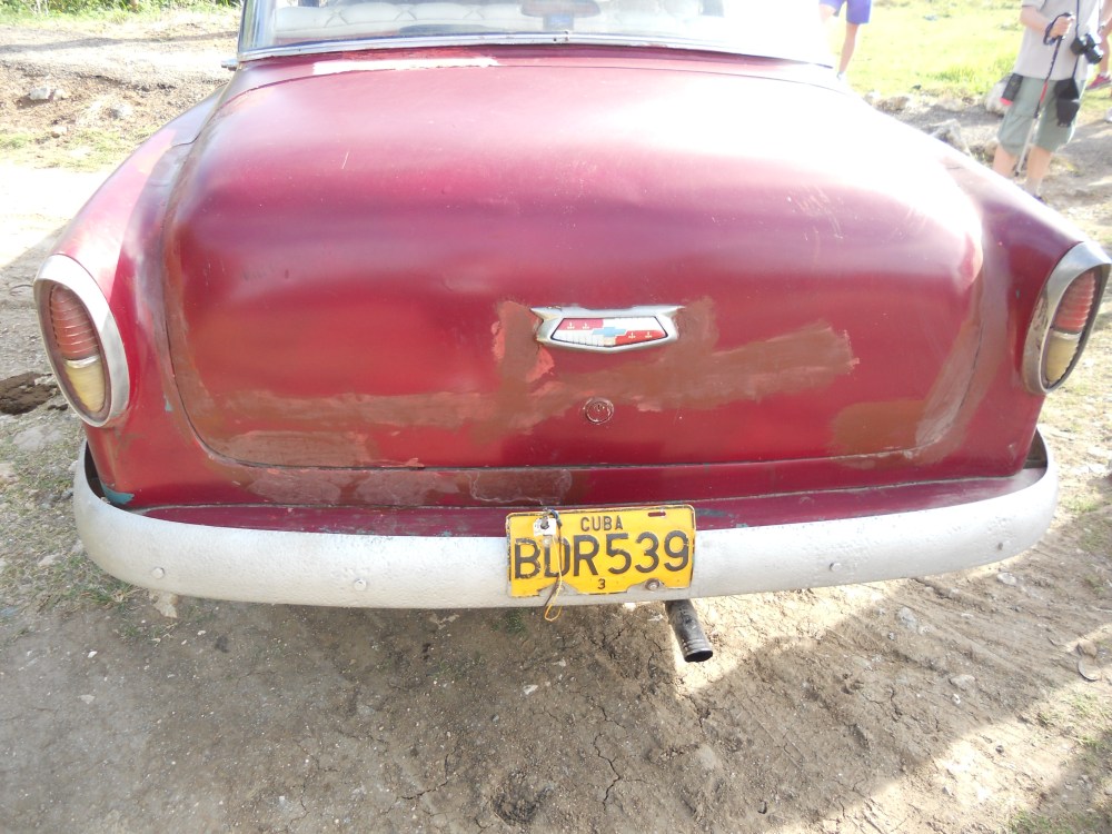 cuba car back