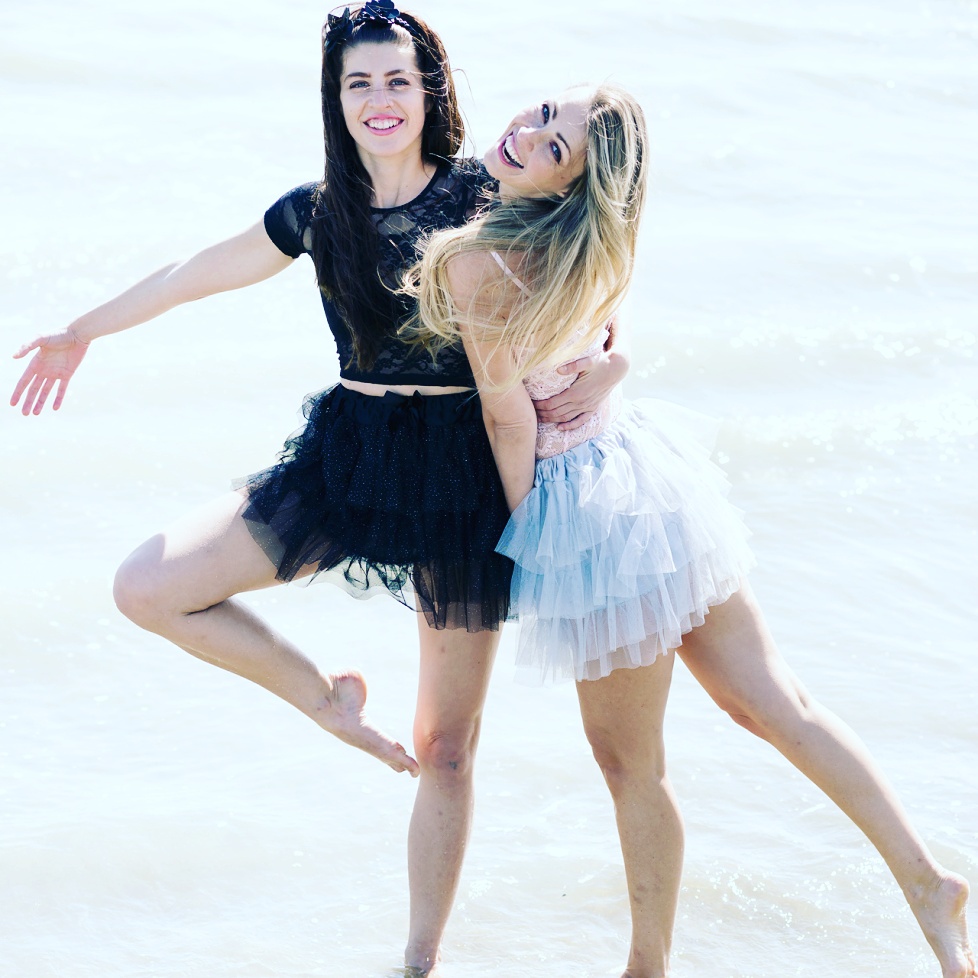 Fashion tutu lace top ballerina look on blog